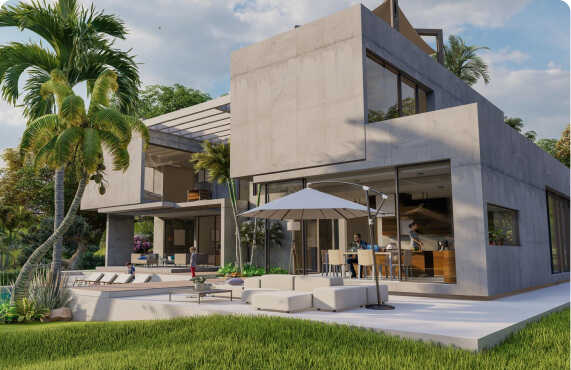 Garden View Villa in Indiranagar